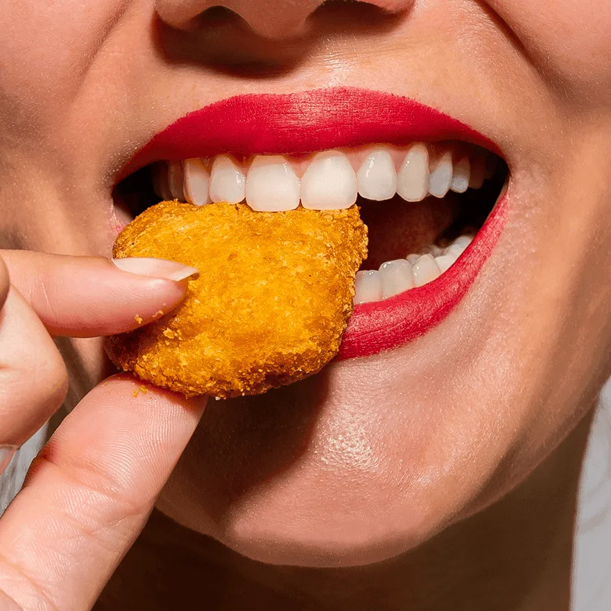Chicken nuggets postreženi v Smash Ljubljana